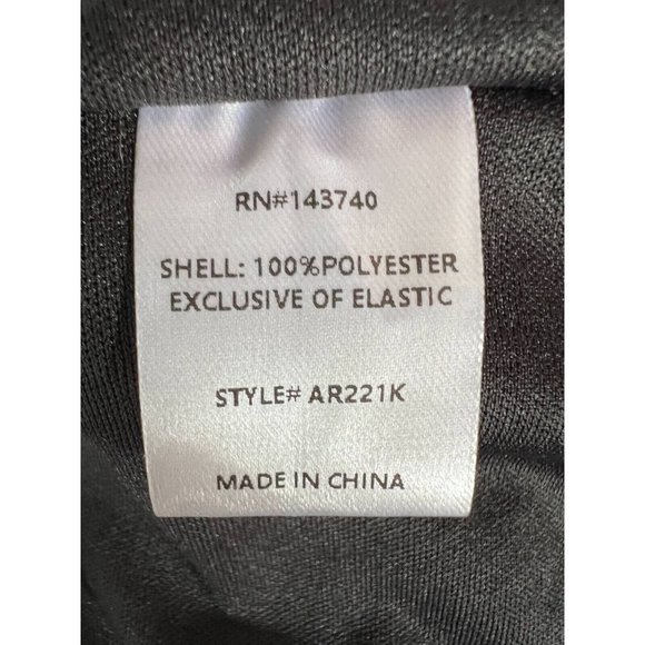 After Market Womens Straight Skirt Black Iridescent Midi Sequin Tinsel Festive M - Picture 10 of 12